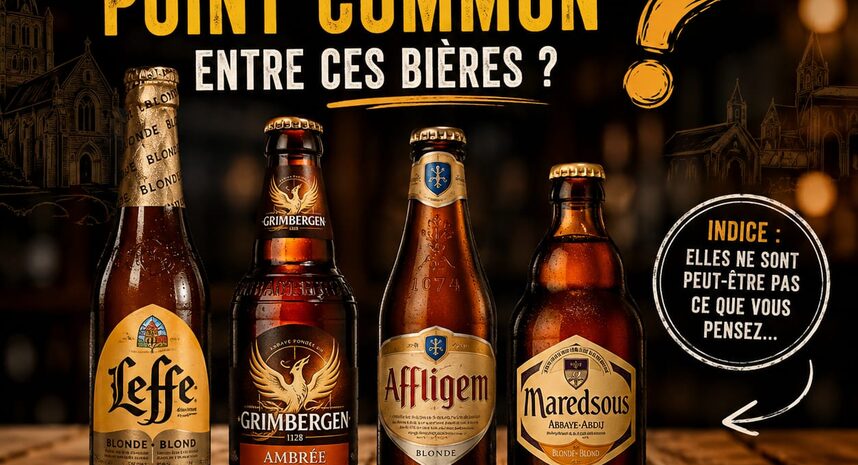 Bière d'abbaye vs bière trappiste — Leffe, Grimbergen, Affligem, Maredsous