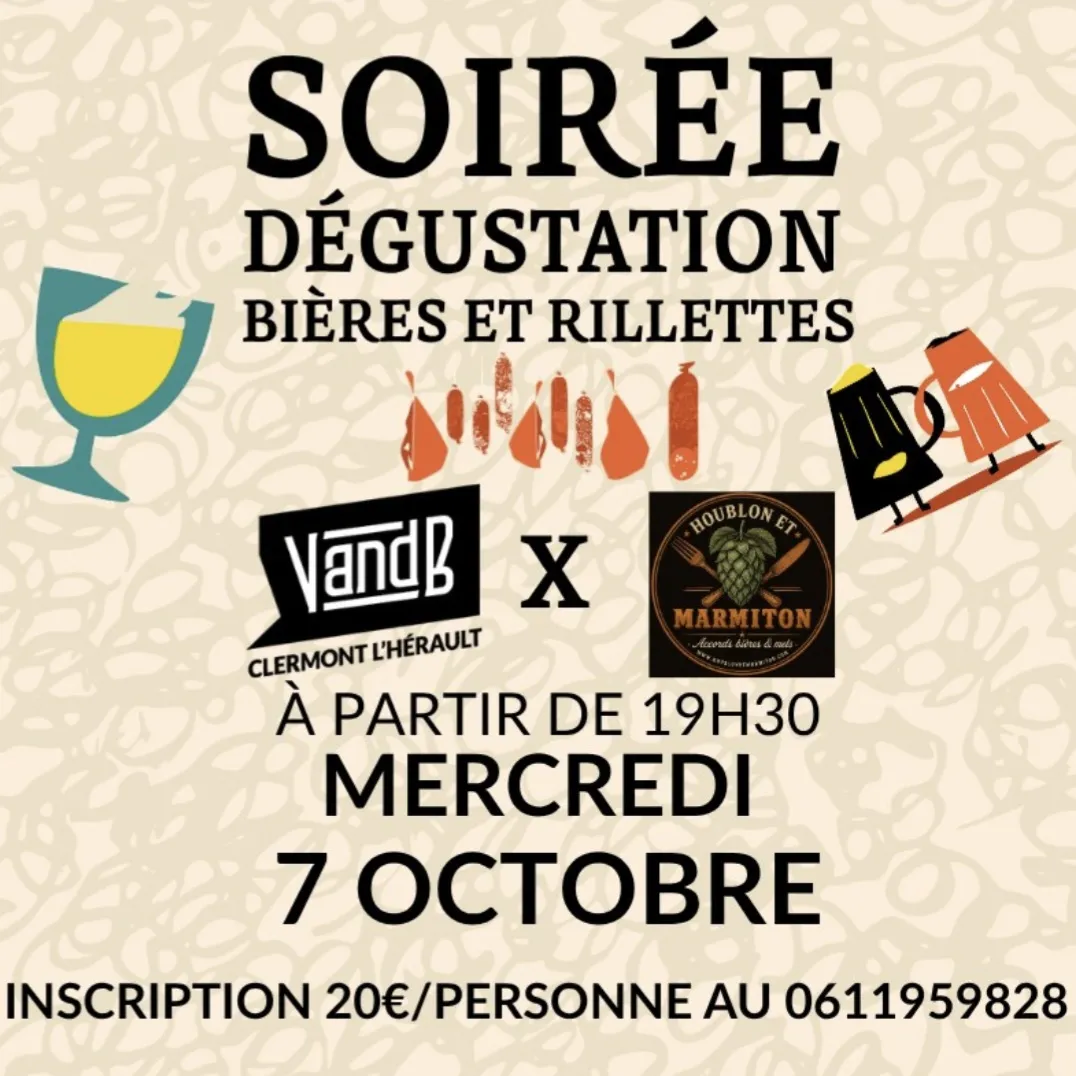 Masterclass bières et rillettes/pâtés